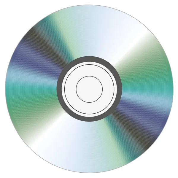 Ilustración de CD — Vector de stock