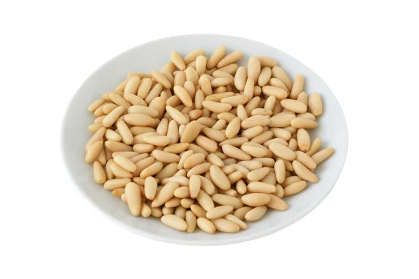 Stock image Pine nuts on a plate