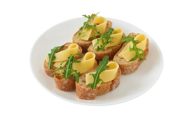 Tostadas con queso —  Fotos de Stock