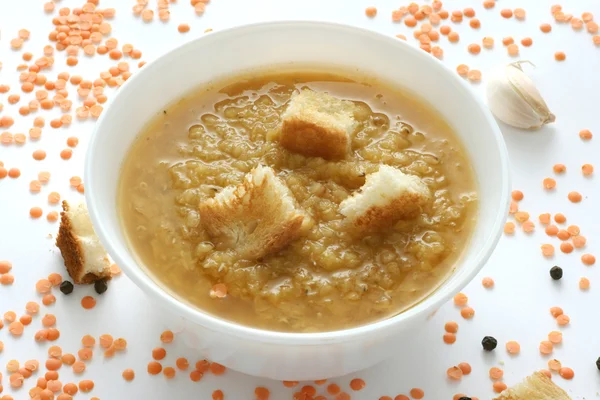 Sup lentil — Stok Foto