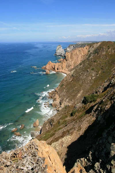 Blick auf das Meer in Portugal — Stockfoto