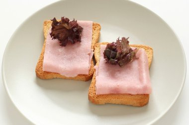 tost ile jambon