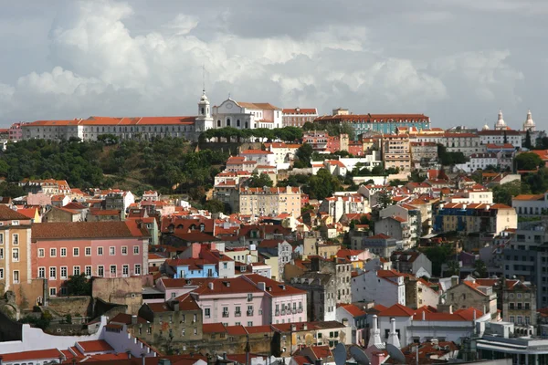 Vista para a cidade Lisboa — Fotografia de Stock