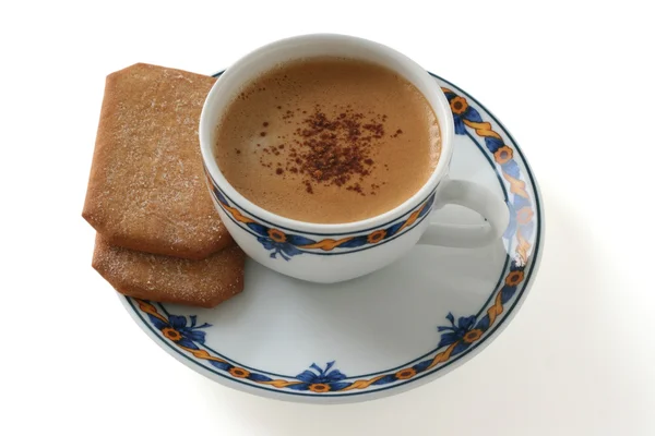 Café com biscoitos — Fotografia de Stock