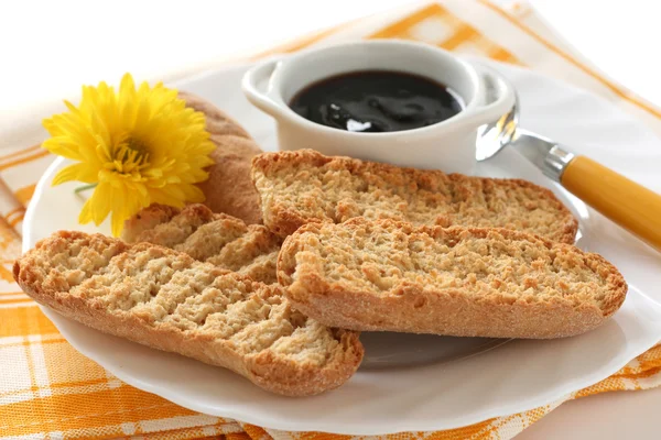 Chleb z dżemem — Zdjęcie stockowe