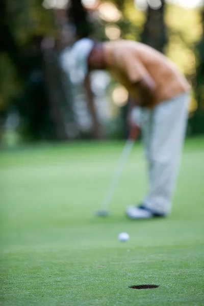 Gra w golfa — Zdjęcie stockowe