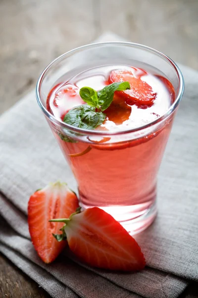 Ποτό φράουλας — Φωτογραφία Αρχείου