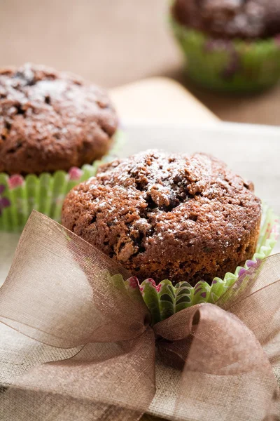 Muffins au chocolat — Photo