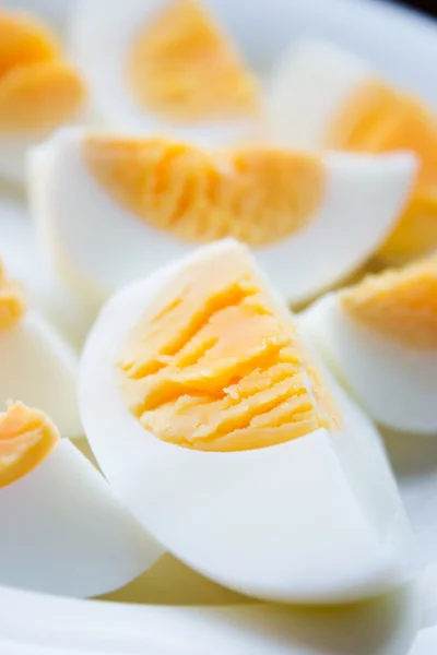 Kokta ägg — Stockfoto