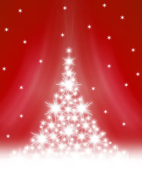Illustrazione albero di Natale — Foto Stock