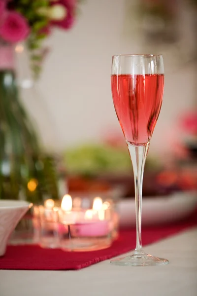 Champán rosa — Foto de Stock