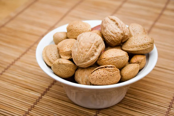 Sortiment ořechů — Stock fotografie