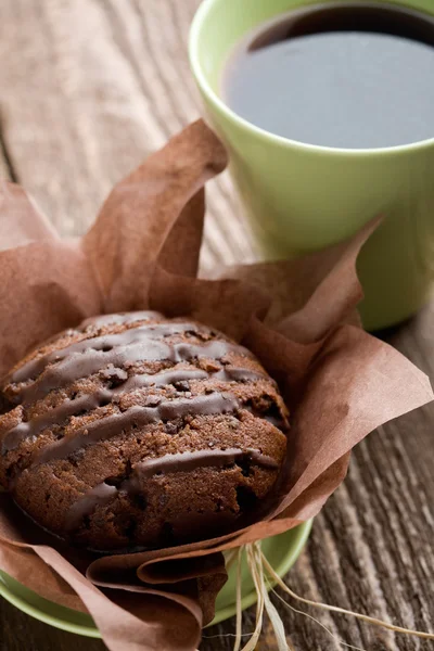 초콜릿 머핀 — 스톡 사진