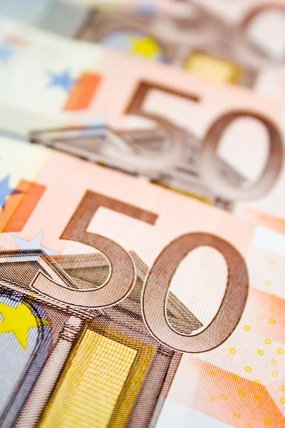 Evropské peníze — Stock fotografie