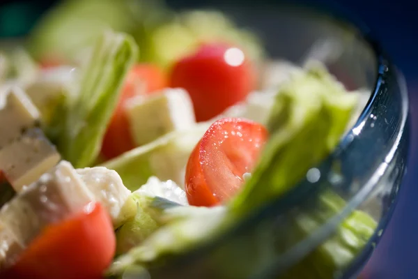 Beyaz peynir salatası — Stok fotoğraf