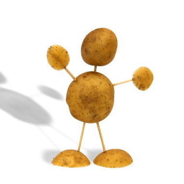 Potato-Man clipart