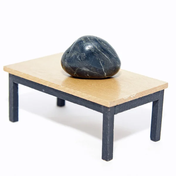 stock image Stone on a table