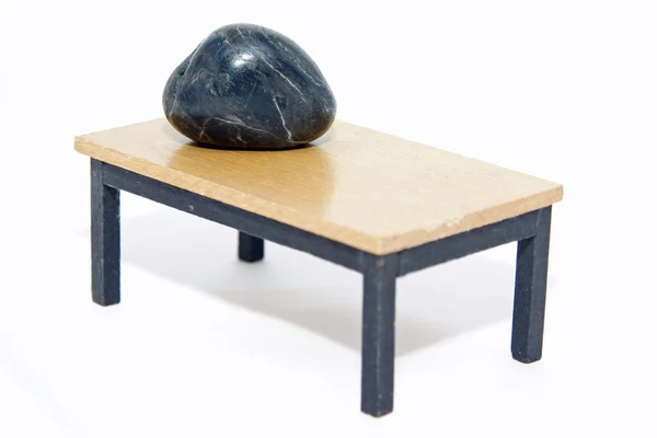 stock image Stone on a table