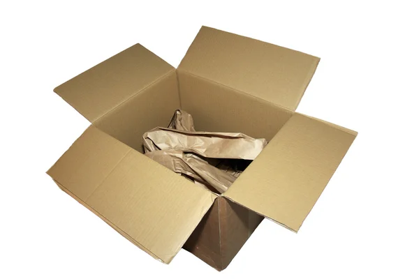 Used box — Stock Photo, Image