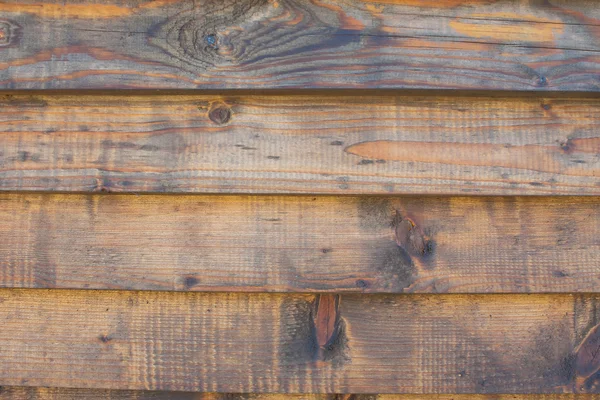 Vodorovný dřevěný plot textura zblízka — Stock fotografie