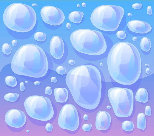 stock image Water drops on a pink-blue background