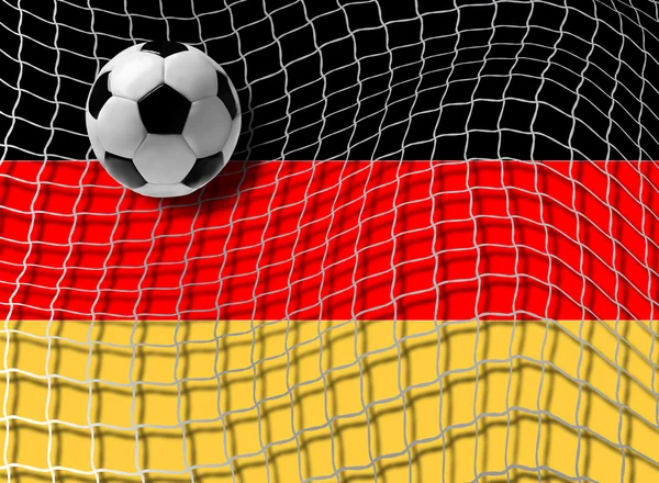 Fútbol Alemania vector — Archivo Imágenes Vectoriales