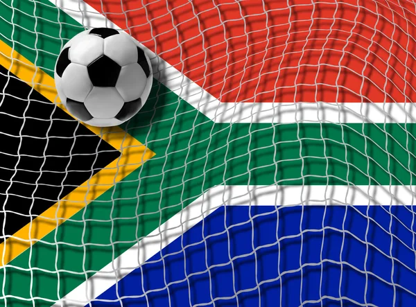 stock vector Football south africa vector