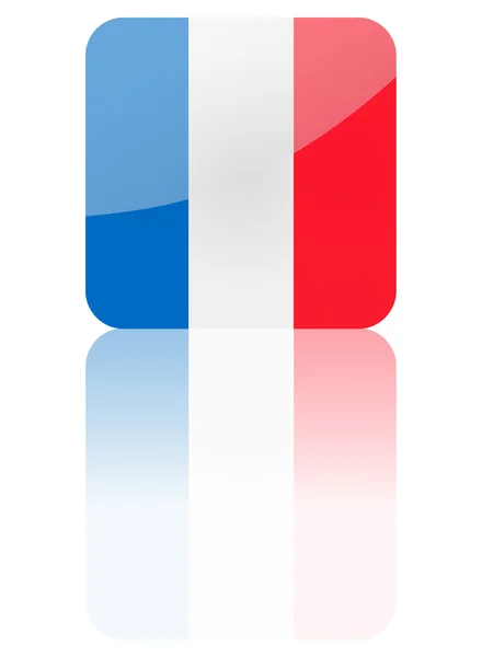 Frankrijk vlag vector — Stockvector