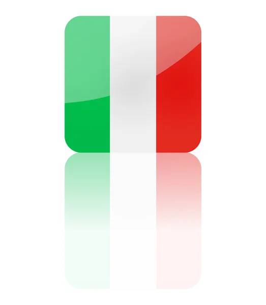 इटली ध्वज — स्टॉक वेक्टर
