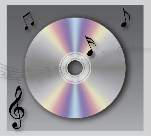 Musik-CD — Stockfoto