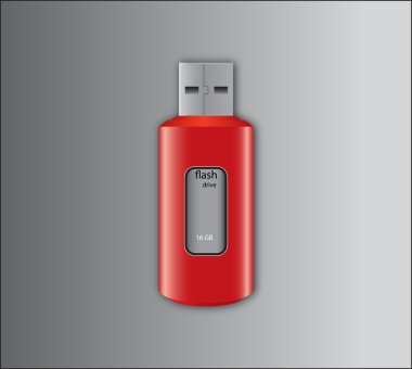 Red pendrive