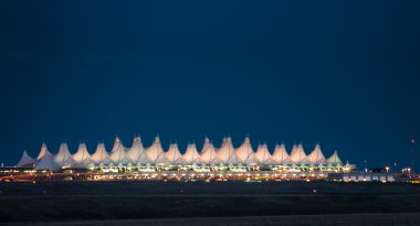 Denver Airport Terminal clipart