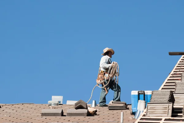 Çatı onarım — Stok fotoğraf