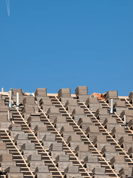 Ремонт даху — стокове фото