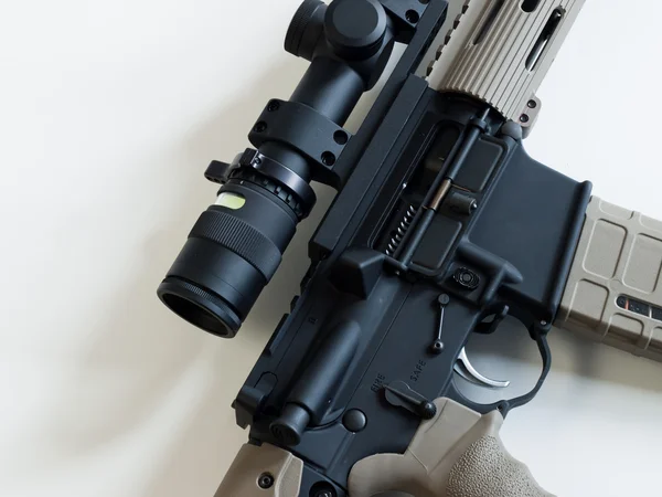 AR-15 штурмової гвинтівки — стокове фото