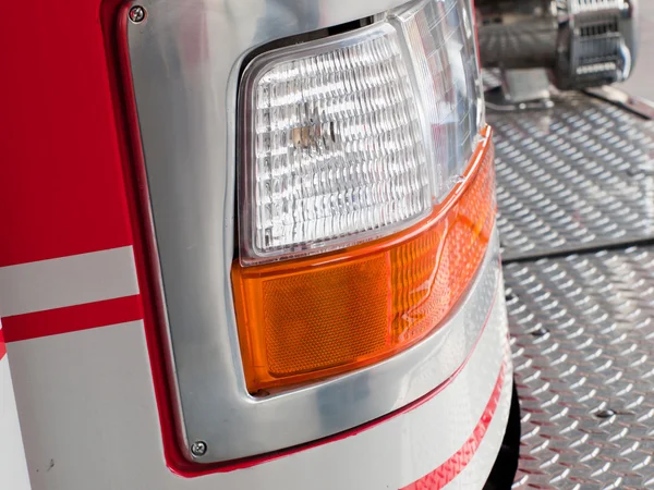 Požární auto detail — Stock fotografie