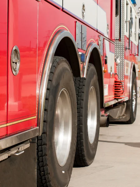 Yangın kamyon detay — Stok fotoğraf