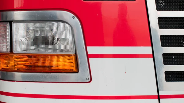 Detalhe do caminhão de bombeiros — Fotografia de Stock