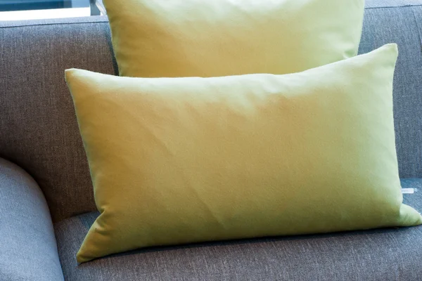 Pillows on Sofa — Stock Photo, Image
