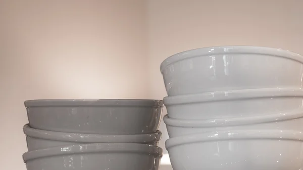 stock image White Bowls