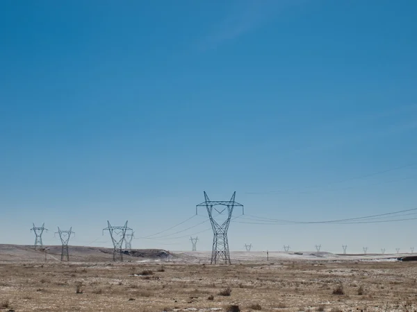 stock image Electricity Pylons