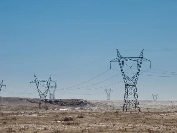 stock image Electricity Pylons