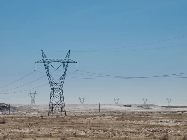 stock image Electricity Pylons