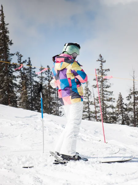 Skifahren — Stockfoto