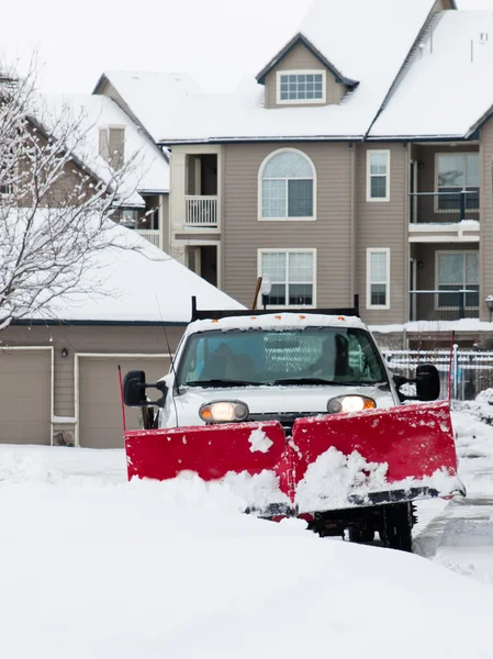 stock image Snow removal