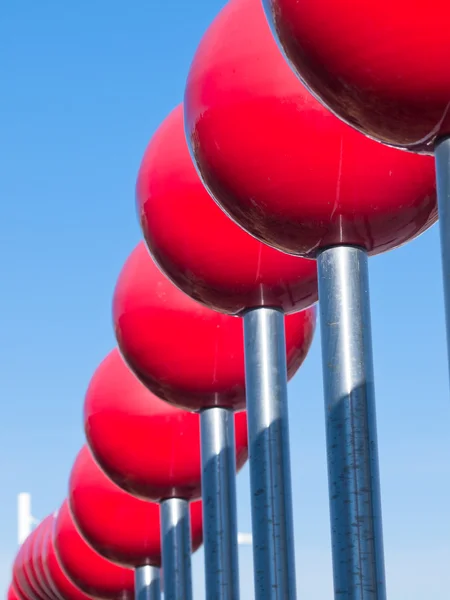 Красные шарики — стоковое фото