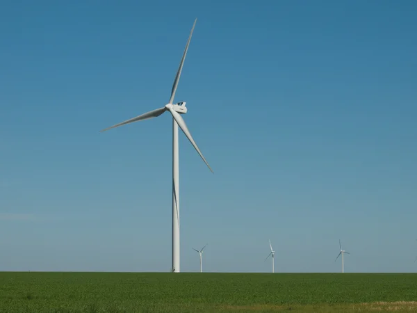 Вітрової турбіни — стокове фото