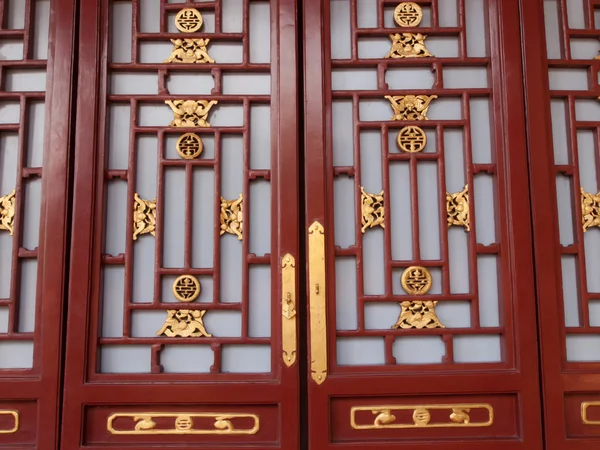 stock image Chinese screen door