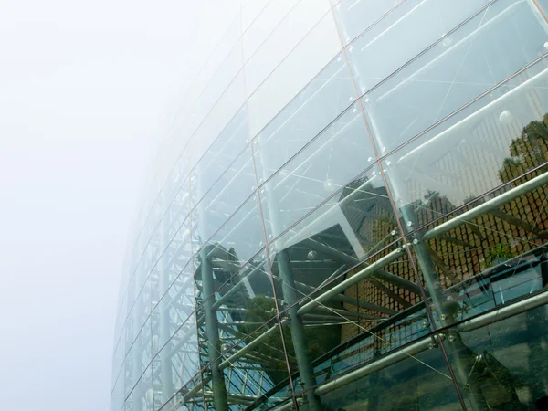 stock image Glass building