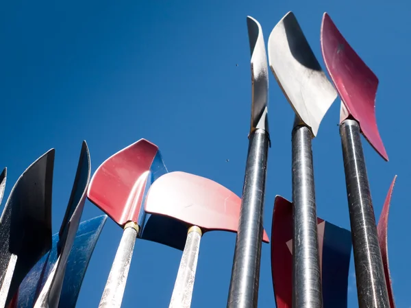 stock image Oars